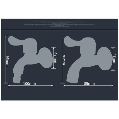 , 4-point Stainless Steel Interface ,304 Thickness Single Handle (pool Faucet) - Image 2