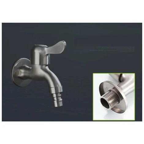 , 4-point Stainless Steel Interface ,304 Thickness Single Handle (pool Faucet) - Image 3