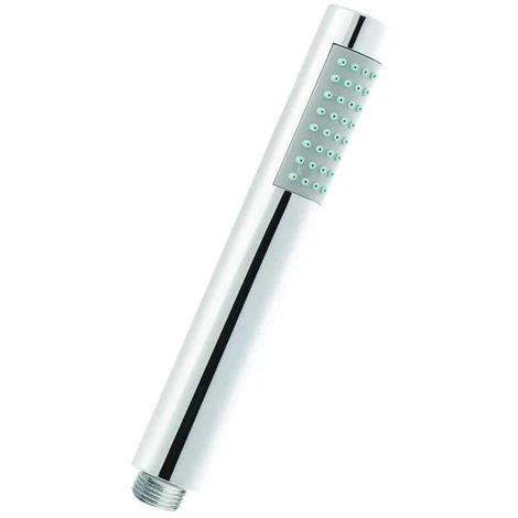 Milano Mirage - Modern 2 Outlet Twin Diverter Thermostatic Mixer Shower Valve With Ceiling Mounted 400mm Round Recessed Rainfall Shower Head And Hand Shower Handset Kit - Chrome - Image 4