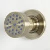 Milano Elizabeth - Traditional Front Fix Bathroom Shower Round Body Jet - Brushed Gold
