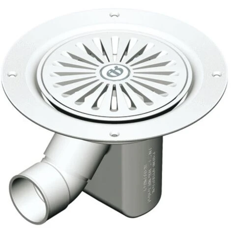 AKW Tuff Form Square Wet Room Former With TF75 Gravity Waste For Vinyl 900mm X 900mm - Image 3