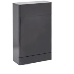 Orbit Eve Back To Wall WC Toilet Unit 500mm Wide - Wolf Grey