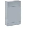Orbit Eve Back To Wall WC Toilet Unit 500mm Wide - Pebble Grey
