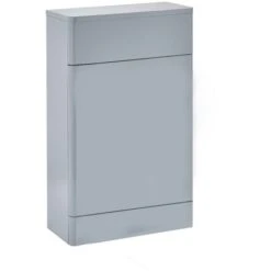 Orbit Eve Back To Wall WC Toilet Unit 500mm Wide - Pebble Grey