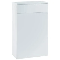 Orbit Supreme Back To Wall WC Toilet Unit 500mm Wide - Gloss White