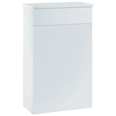 Orbit Supreme Back To Wall WC Toilet Unit 500mm Wide - Gloss White