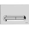 Vitra Loop T Mechanical Dual Flush Plate - High Gloss Chrome