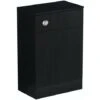 Orchard Wye Essen Black Back To Wall Toilet Unit 500mm