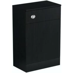 Orchard Wye Essen Black Back To Wall Toilet Unit 500mm