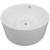 SIMBA FREESTANDING BATHTUB MODERN DESIGN BATH TUB Crystal Diameter 134 Cm NEW