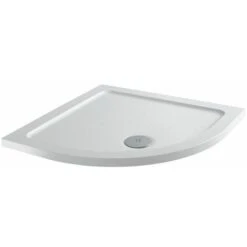 Modern Quadrant Shower Tray 900 X 900mm Low Profile Slimline Lightweight White