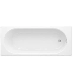 Modern 1400mm No Tap Holes Bath - By Voda Design