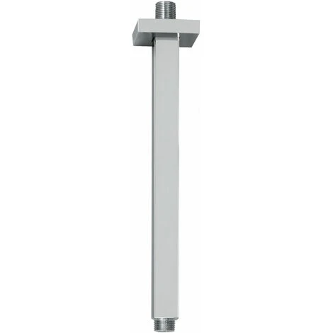 Vema Square Ceiling Mounted Shower Arm - Chrome