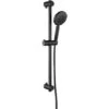 Shower Set Tyne Matte Black Tiger