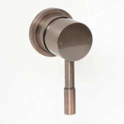 Milano Amara - Modern Manual Mixer Shower Valve With 1 Outlet - Brushed Copper