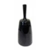 Plastic Toilet Brush And Holder - Black
