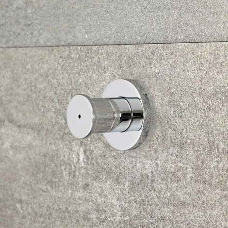 Milano Mirage - Modern Front Fix Chrome Bathroom Shower Round Body Jet - Pack Of 1 - Image 2