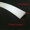 White Soft Bottom Seal For Folding Bath Shower Screen 2 Meter