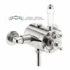 Thermostatic Traditional Exposed Shower Mixer Valve - 135mm To 160mm Centres
