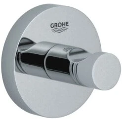 Grohe 40364 Essentials Robe Dressing Gown Towel Bathroom Hanging Hook