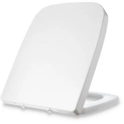 Blumfeldt Lamera Toilet Lid, Angular Shape, Anti-Bacterial