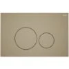 RAK Ecofix Round Dual Flush Plates - Matt Cappuccino