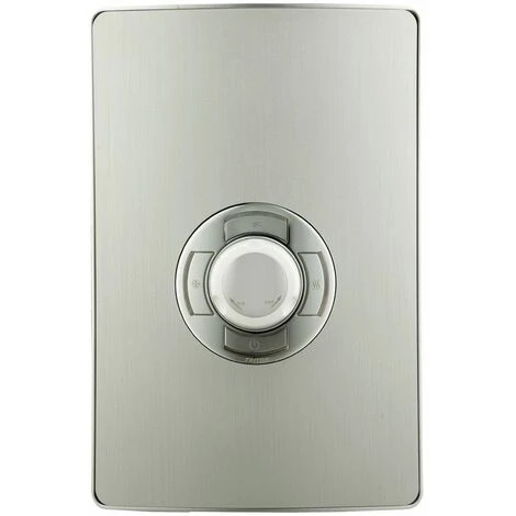 Triton Aspirante Enhance Electric Shower 9.5kW Brushed Steel 5 Spray Head Modern - Image 3