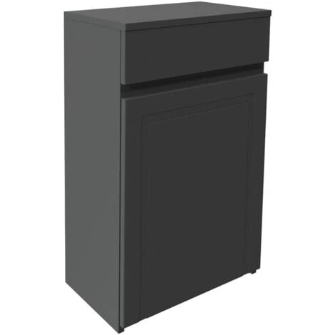 Orbit Classica Traditional Back To Wall WC Unit 500mm Wide - Charcoal Grey