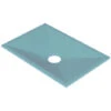 AKW Tuff Form Wet Room Former 1135mm X 770mm With GW90 Low Depth Gravity Waste For Vinyl Floor