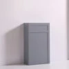 Bathroom Concealed Cistern Furniture Back To Wall Toilet Unit Matte Grey