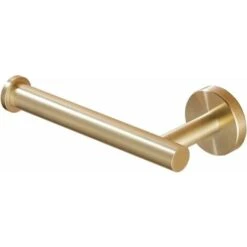 Toilet Roll Holder Bathroom Tissue Paper Dispenser SUS304 Stainless Steel Wall Mounted Brushed Gold
