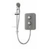 Gainsborough Slim Duo 8.5kW Electric Shower Grey 3 Spray Head Handset Bathroom