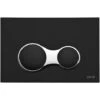 Vitra Sirius Mechanical Dual Flush Plate - Matt Black