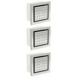 Mode Spa Square Shower Body Jet Pack