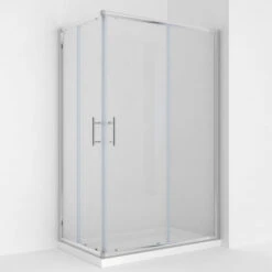 ELEGANT Sliding Shower Door Corner Entry Shower Enclosure 1200 X 900 Mm