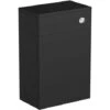 Orchard Lea Soft Black Slimline Back To Wall Toilet Unit 500mm