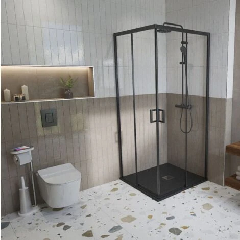 Grohe Even Two-touch Flush Plate, Anti-fingerprint Technology, Matt Black (38966KF0) - Image 2