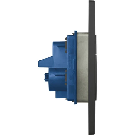 Grohe Even Two-touch Flush Plate, Anti-fingerprint Technology, Matt Black (38966KF0) - Image 4