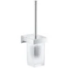 Grohe Selection Cube Toilet Brush Set, Chrome (40857000)