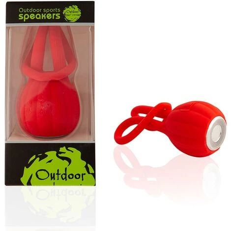 Portable Outdoor Sports Wireless Speakers - Red - Image 2
