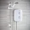 Dimplex Vital Instantaneous Push Button 9.5kW White Electric Shower