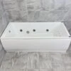 Sloane 1700 X 750mm Whirlpool Acrylic White Spa Bath - 6 Jet Or 11 Jet, 6 Jets-Standard Bath