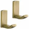 Towel Hook Home Bath Robe Hooks Brass Bathroom Coat Hooks Wall Mounted Multi-Purpose Hook, Brushed Bronze
