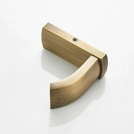 Towel Hook Home Bath Robe Hooks Brass Bathroom Coat Hooks Wall Mounted Multi-Purpose Hook, Brushed Bronze - Image 2