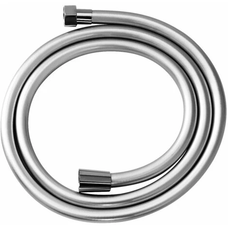 2m Smooth Chrome Extra Long Shower Hose