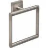 Croydex Wall Mounted FlexiFix Chiswick Towel Ring Stainless Steel Brushed Nickel