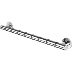 Croydex 60cm Grab 'N' Grip Safety Grab Bar Rail, Chrome