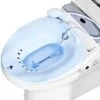 Sitz Bath For Toilet Hemorrhoids Postpartum Care, Perineal Soaking Bath On The Toilet Seat, Collapsible Sitz Basin With Vagina Flush