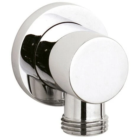 Nuie Chrome Plated Minimalist Outlet Elbow - A3275