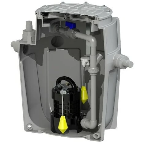 Saniflo Sanifos 250 Litre 6107 Underground Waste Pump Automatic Lifting Station